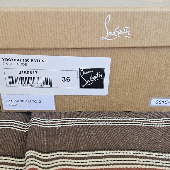 Authentic Brand New Christian Louboutin Yootish Patent Leather Size 36 - Picture 13 of 13